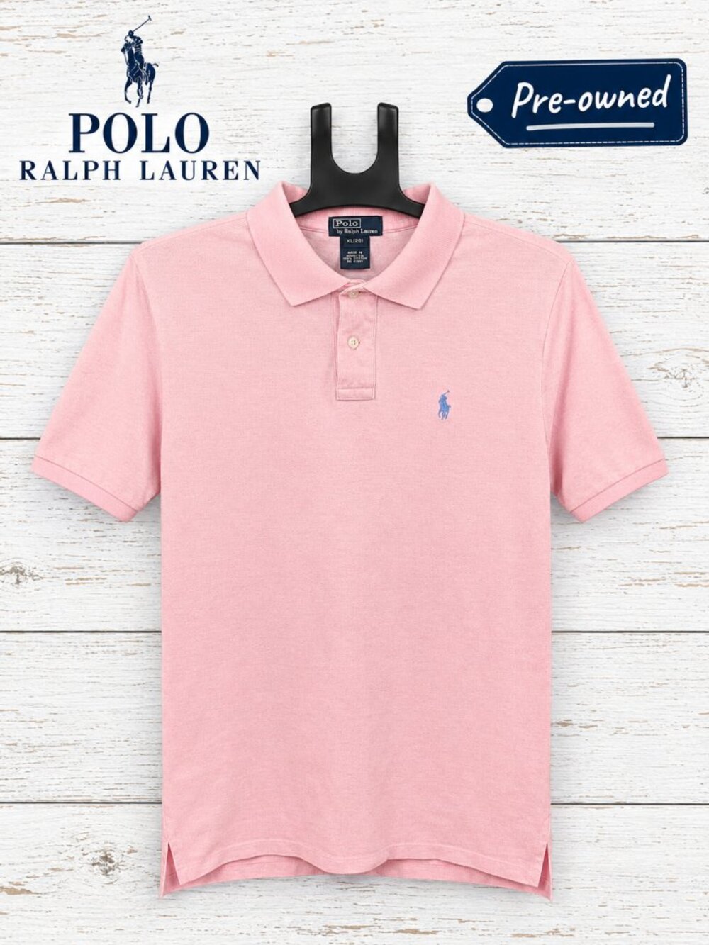 Polo by Ralph Lauren Pink Polo Shirt Size XL